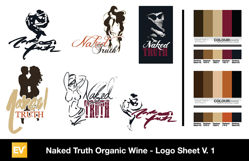 logo design tampa naked truth